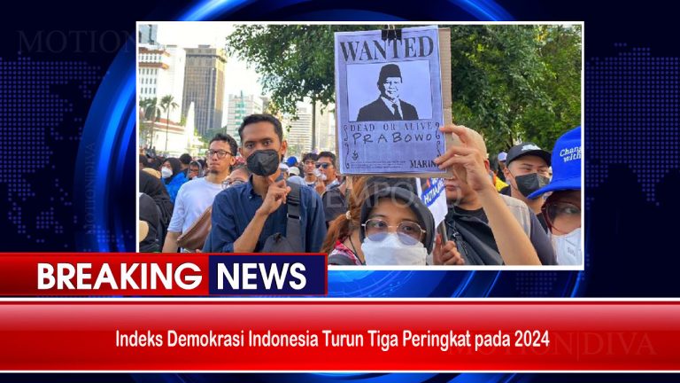 Indeks Demokrasi Indonesia Turun